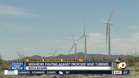 East County residents trying to stop proposed wind farm near Boulevard