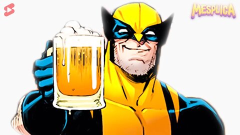 WOLVERINE FICOU BÊBADO E DEU RUIM