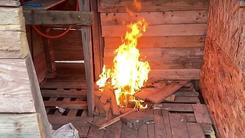 Shit-house fire