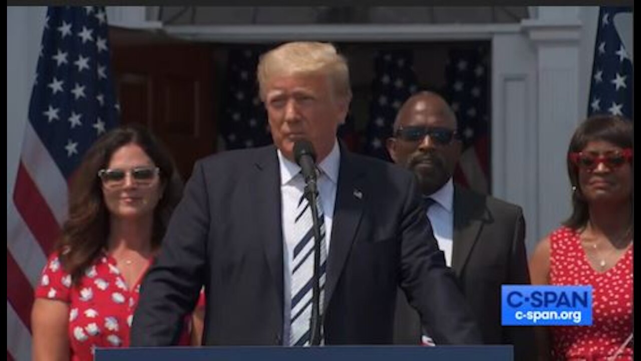 Trump speaks out against Big Tech