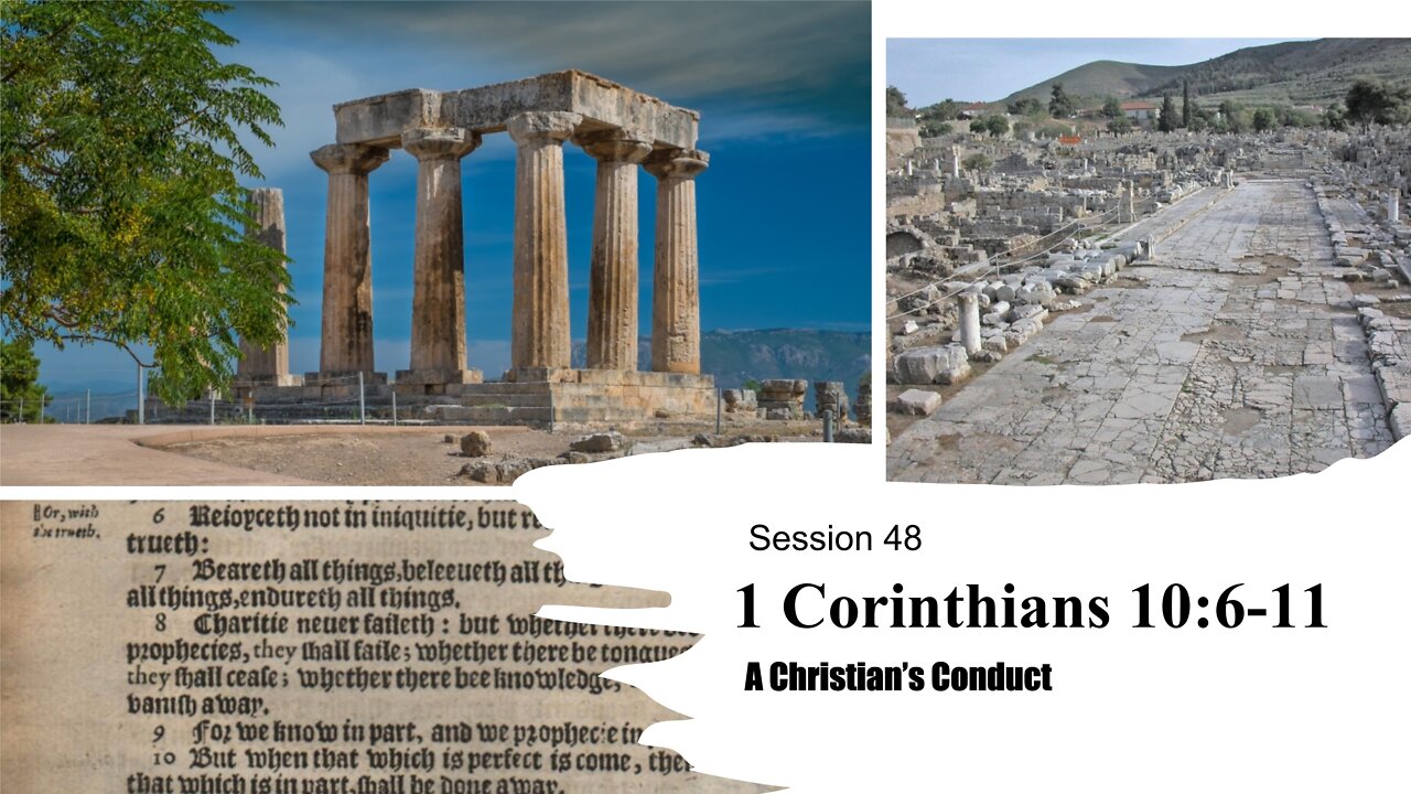 Session 48 | 1 Corinthians 10:6-11