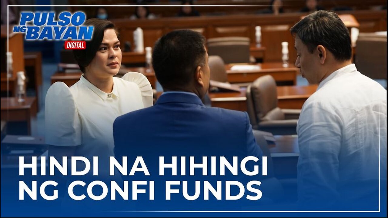 OVP, hindi na hihingi ng confidential funds; pero pwede itong ibigay ng senado —Sen. Tolentino