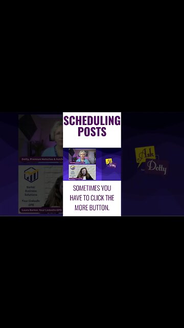 Scheduling Posts