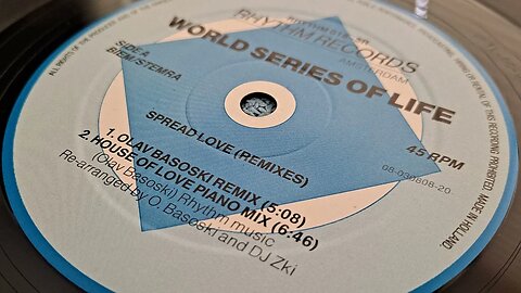 World Series Of Life – Spread Love Remixes (House Of Love Piano Mix)