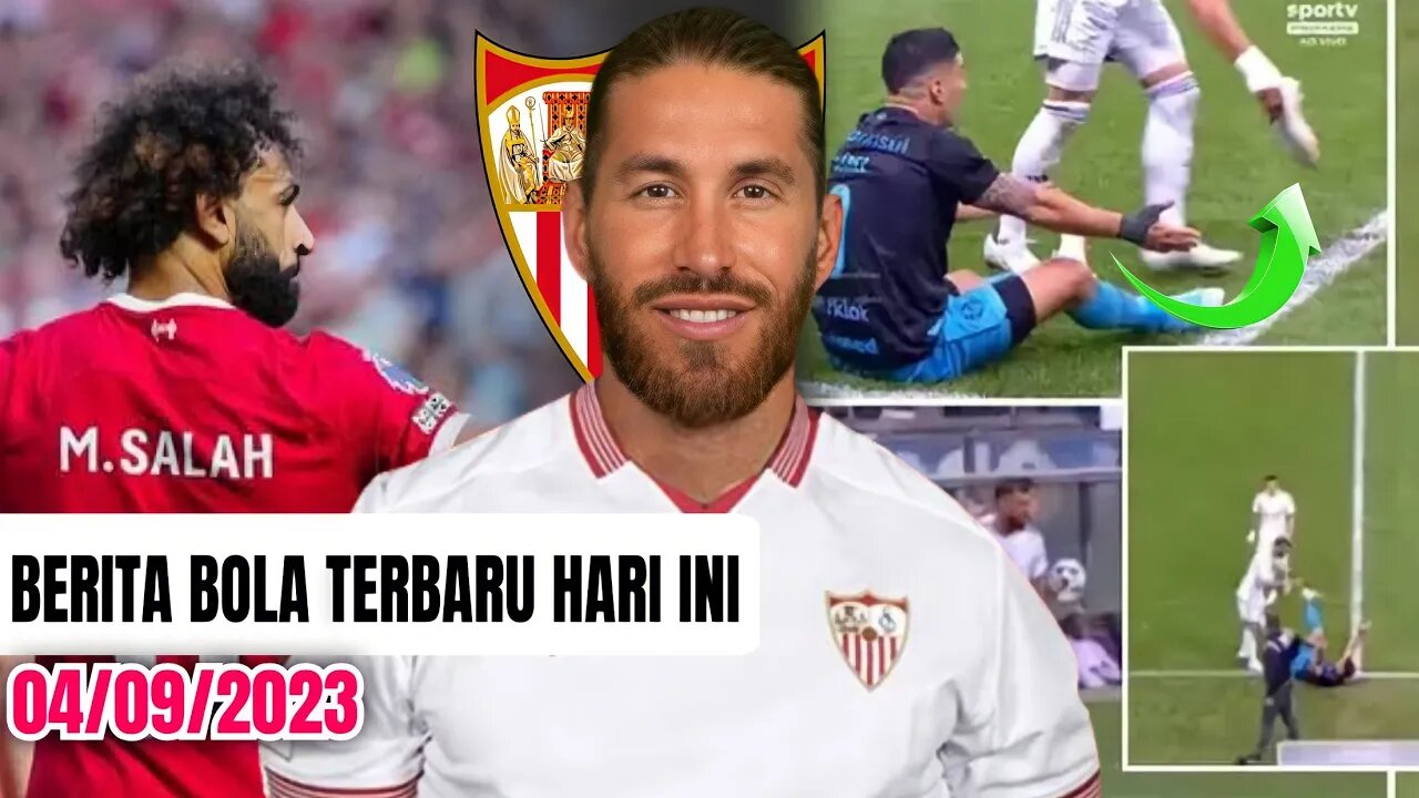 Kocak!! Sepatu Luis Suarez Dibuang Lawan Sergio Ramos ke sevilla,Mohamed salah,Berita bola Terbaru,