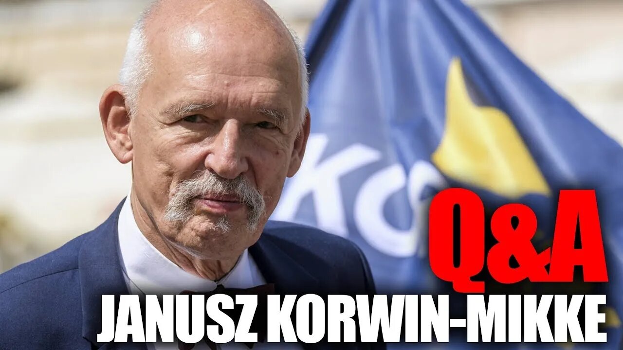 Janusz Korwin-Mikke na żywo! Sesja PYTAŃ i ODPOWIEDZI \\ Kanał Polityczny PLUS