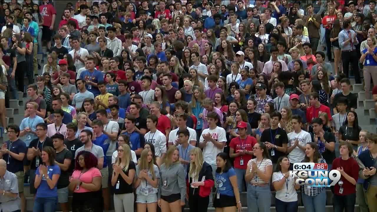 Catalina Foothills High School honors 9/11 victims, first responders