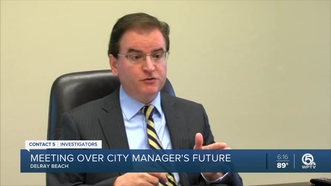 Suspended Delray Beach city manager says he 'uncovered serious wrongdoing'