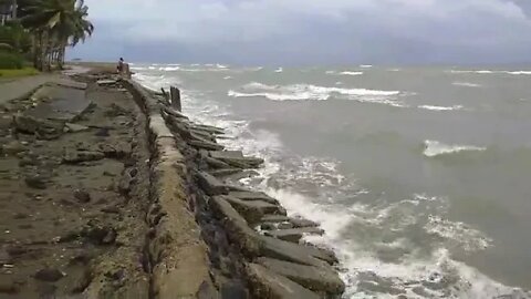 Sitwasyon sa syudad sang Roxas angot sa gina pa abot nga bagyo #PaengPH | Live video by Joshua Jaca