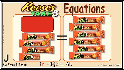 VISUAL REESES TAKE-5 1r+3.67b=6b EQUATION _ SOLVING EQUATIONS _ SOLVING WORD PROBLEMS