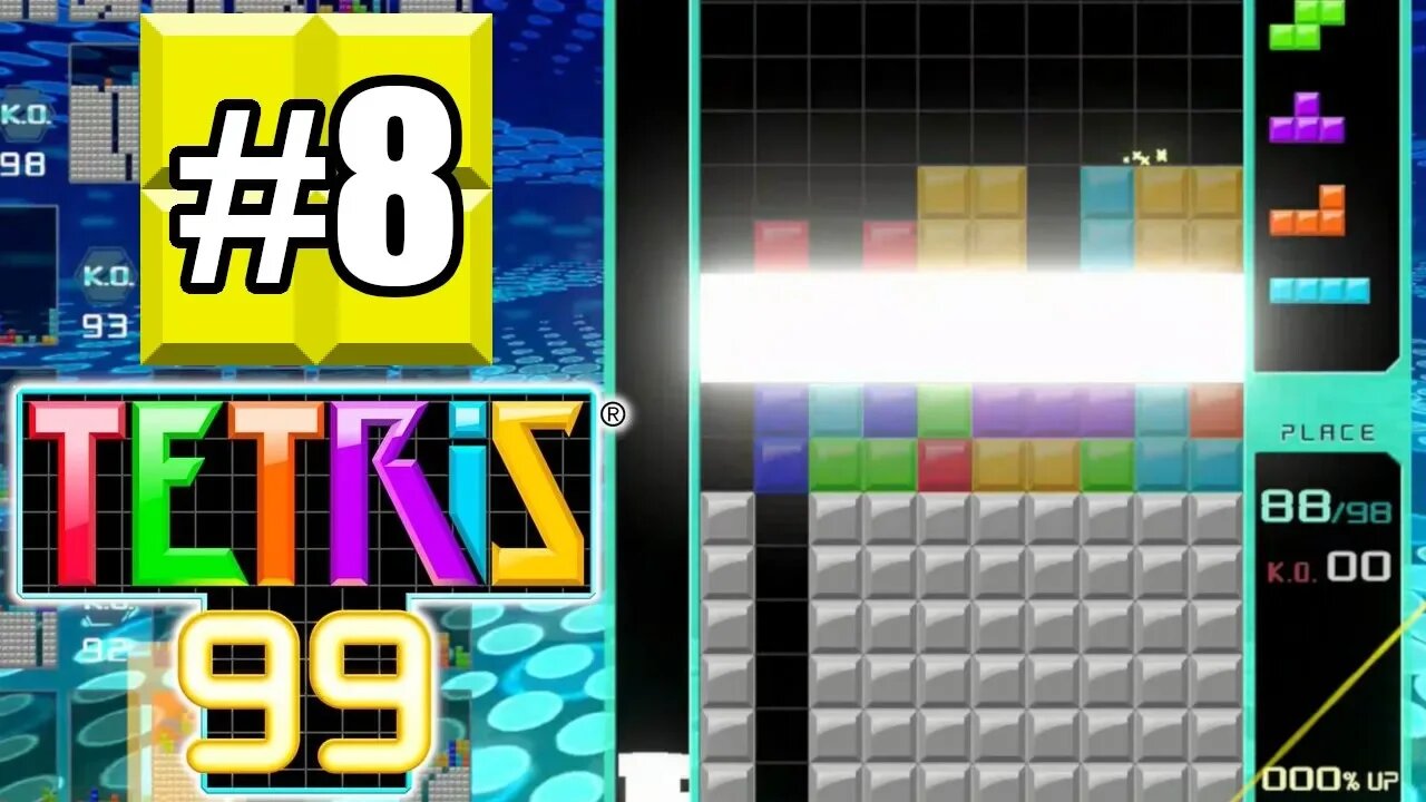 Tetris 99 Blind Walkthrough Part 8: Experimental Angles