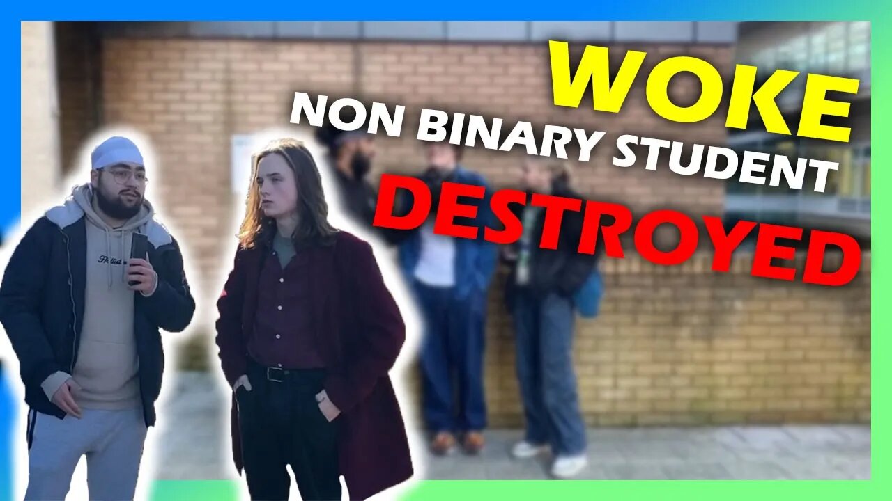 *MUST WATCH* Woke NON BINARY students DESTROYED #mattwalsh #women