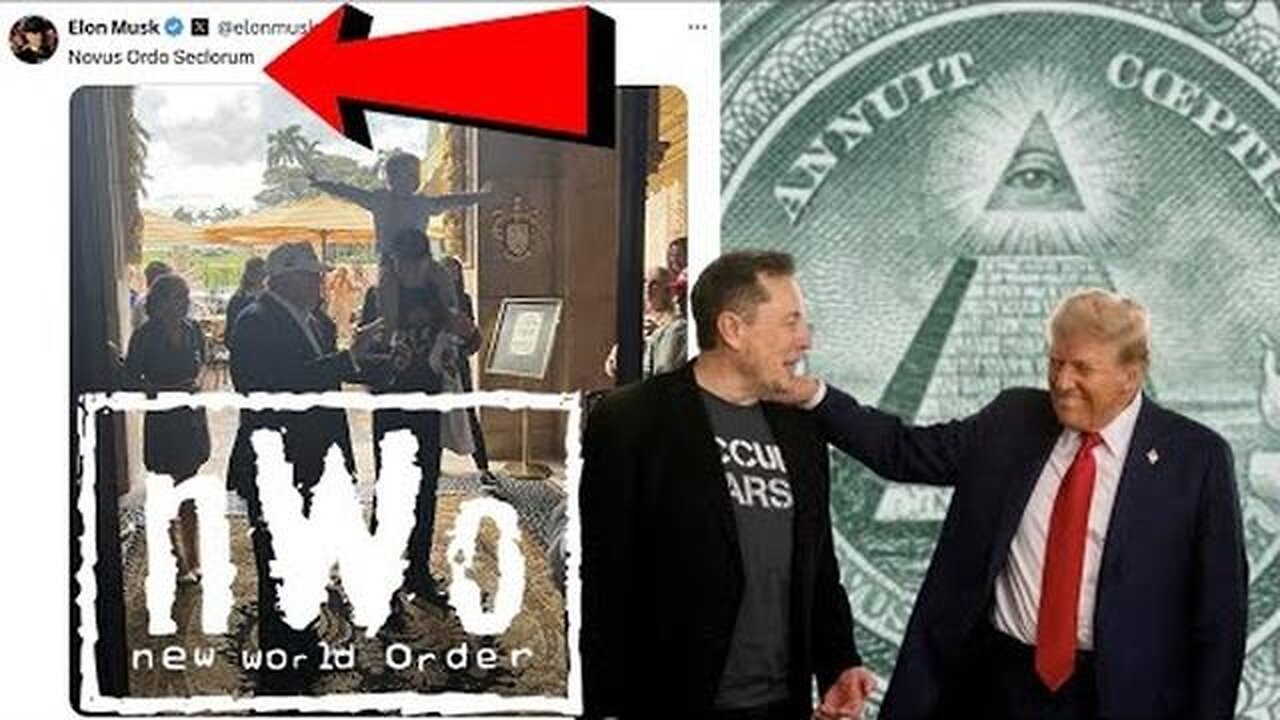 "THE NEW ORDER OF THE AGES!" 100% PROOF THAT MUSK & TRUMP ARE THE ONES USHERING IN THE NWO!