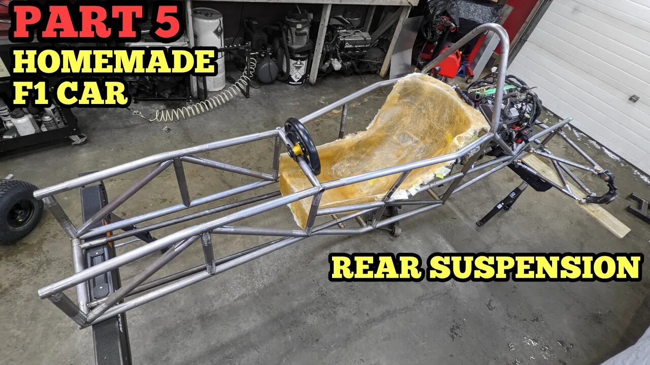 Homemade Formula One Car Rear Suspension - Part 5