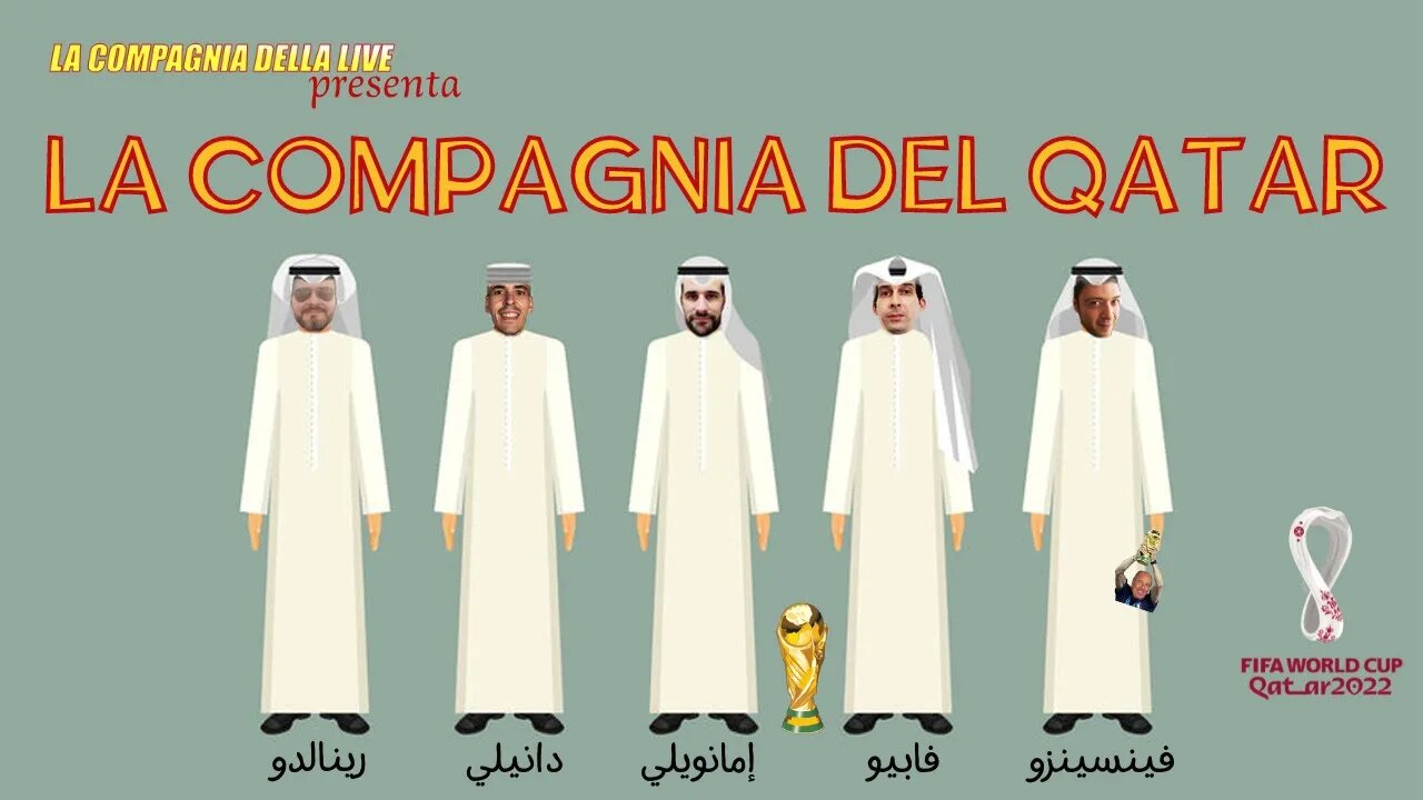 🔴 LA COMPAGNIA DEL QATAR | La Compagnia della Live speciale Mondiali Ep.145 05.12.2022