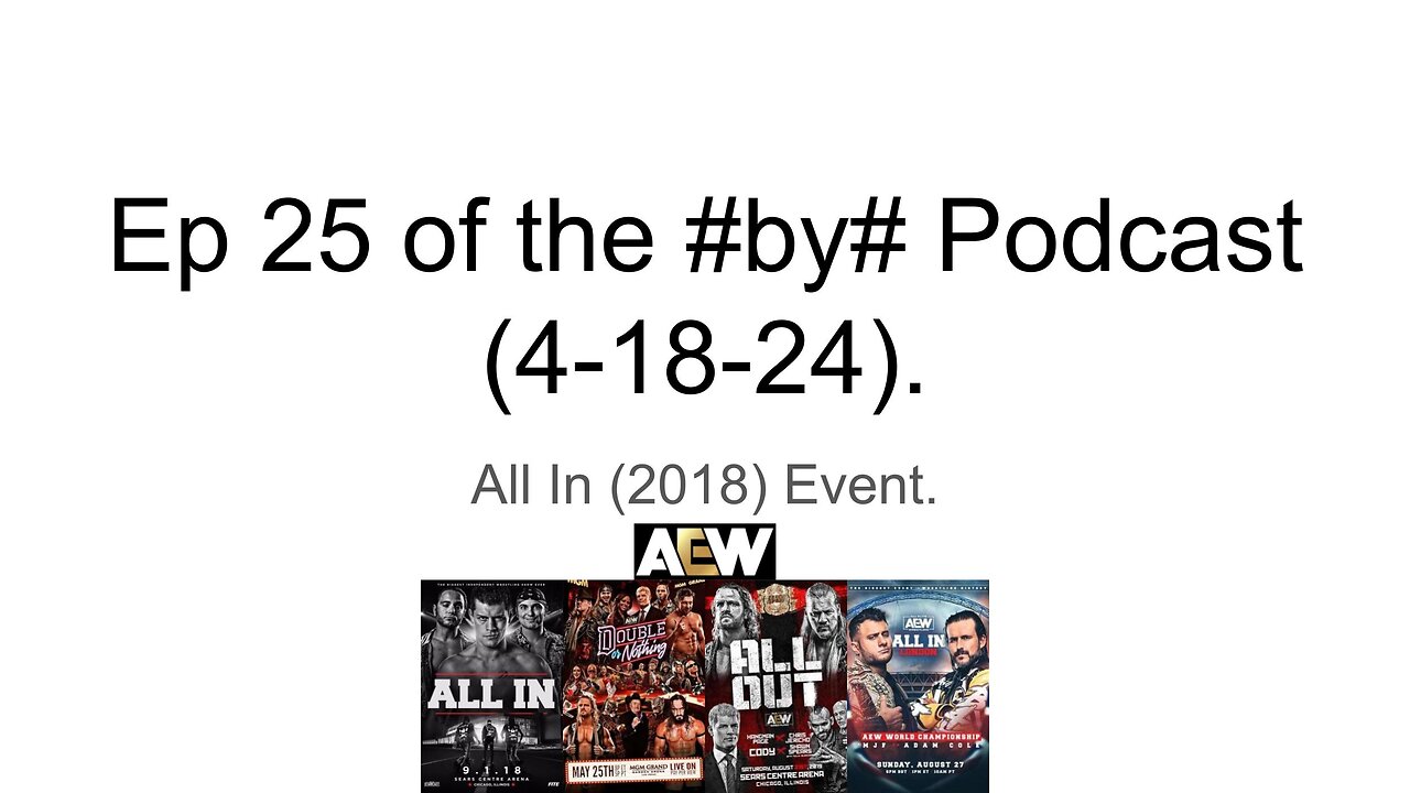 Ep 25 of the #by# Podcast (4-18-24).