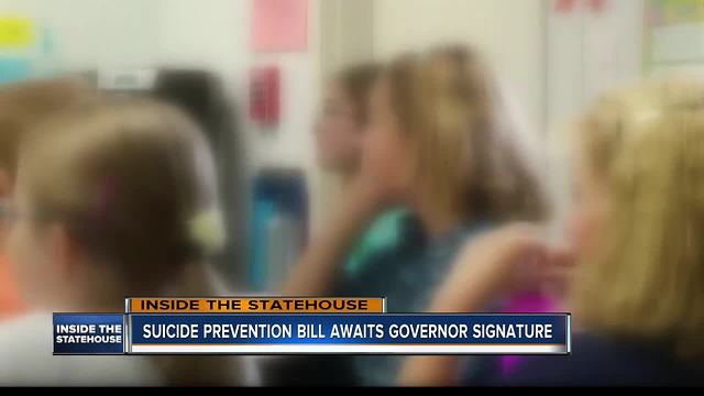 Suicide Prevention bill awaits Governor Otter's signature