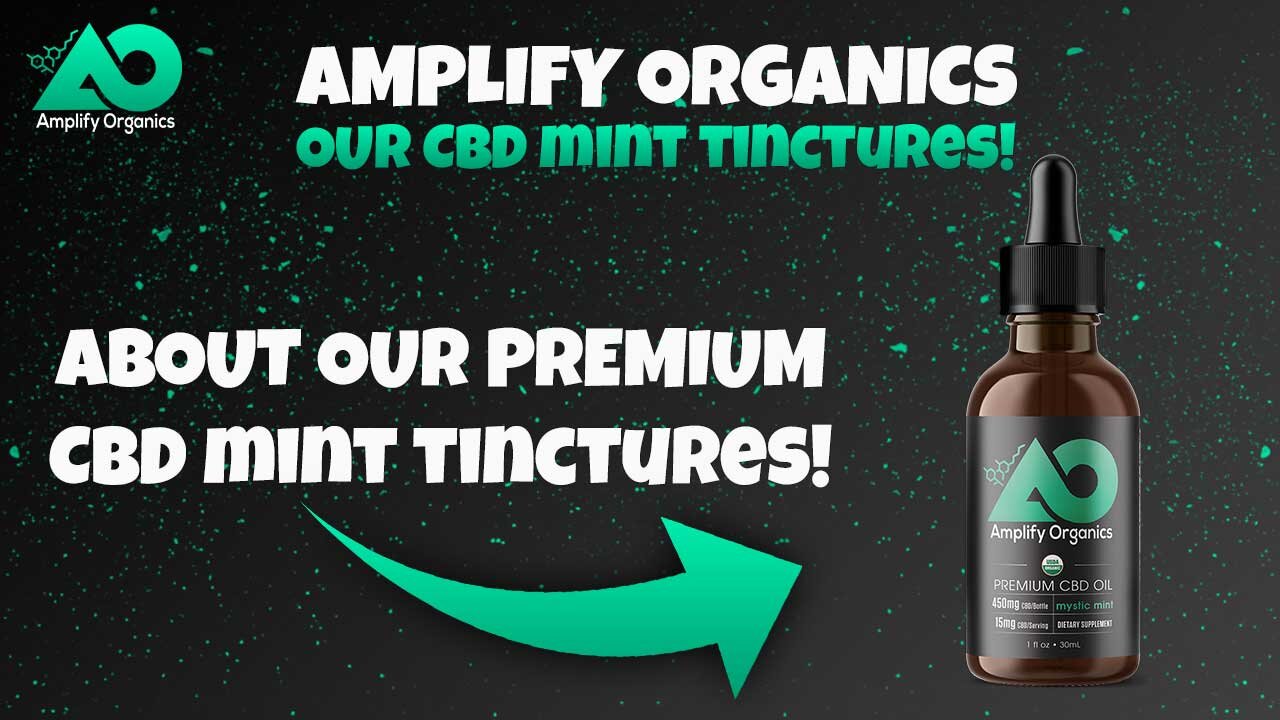 About Our CBD Mint Tincture | Amplify Organics