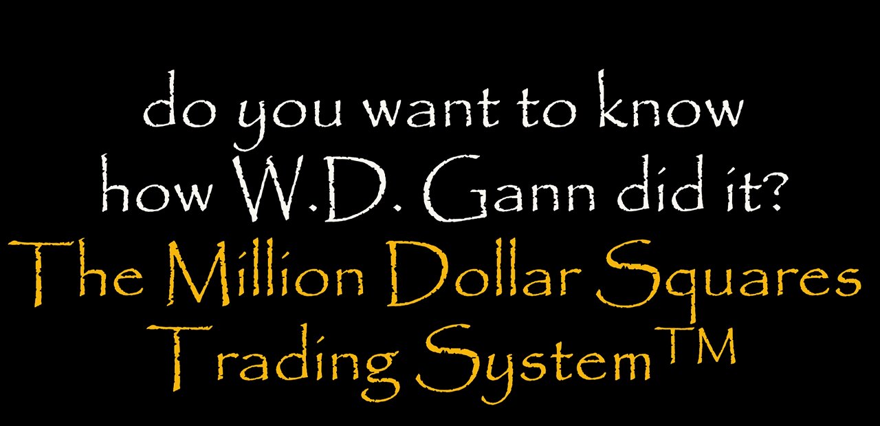 The Million Dollar Squares Trading System™