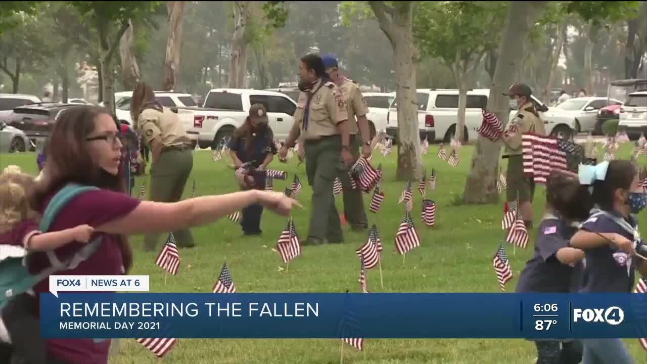 Remembering the fallen