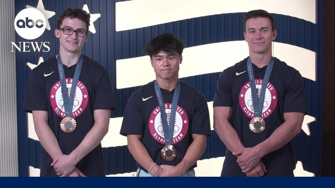 US men's gymnastics team take Olympic bronze, ending 16-year medal drought| TN ✅