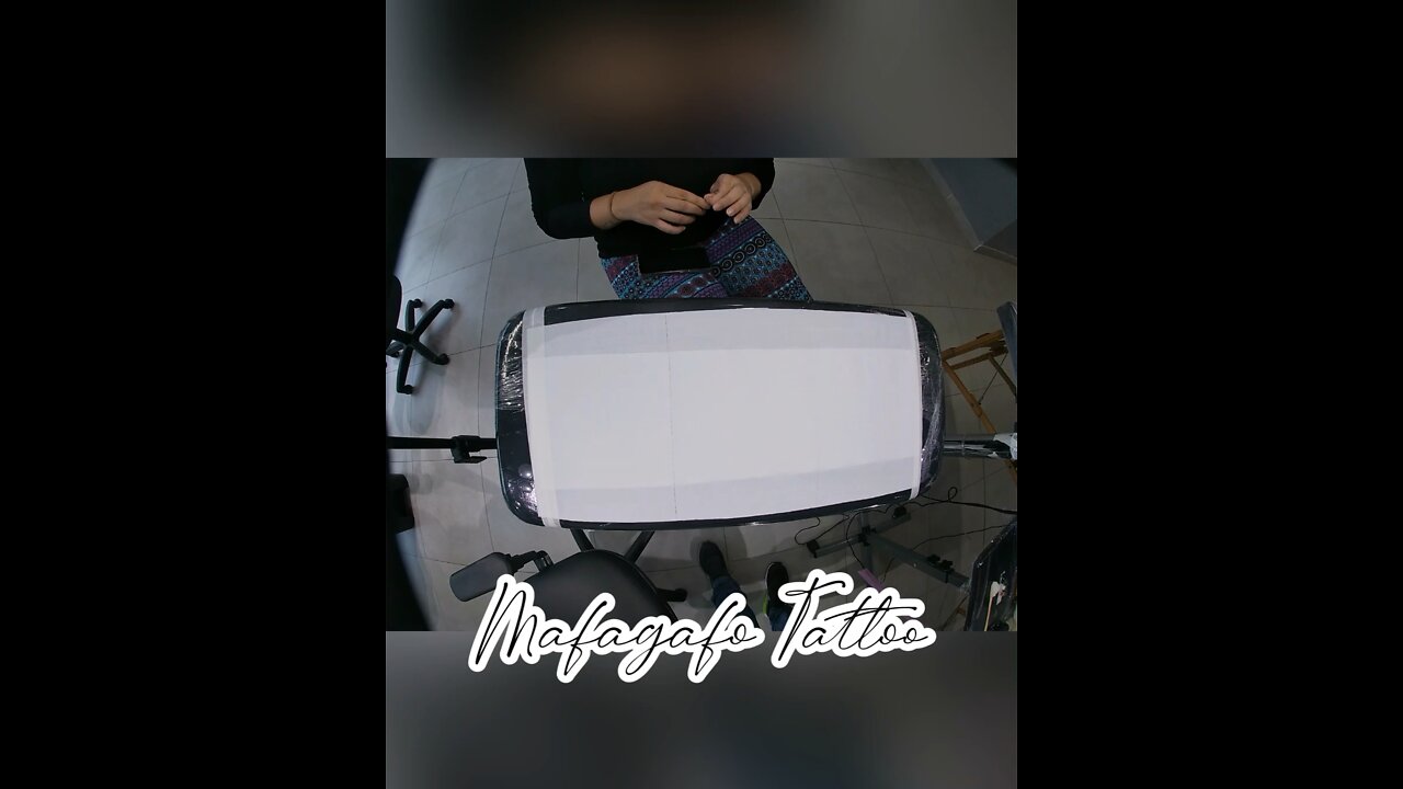 Tattoo freehand time-lapse