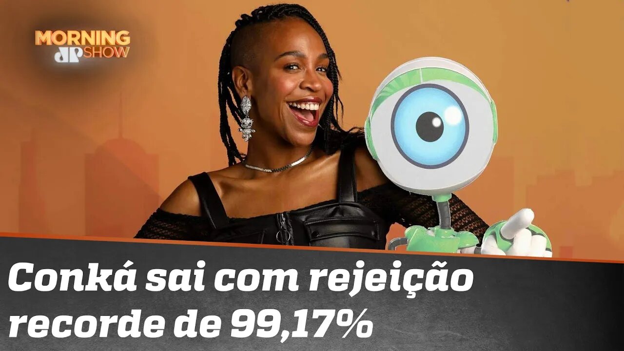 O tombo de Karol Conká no BBB