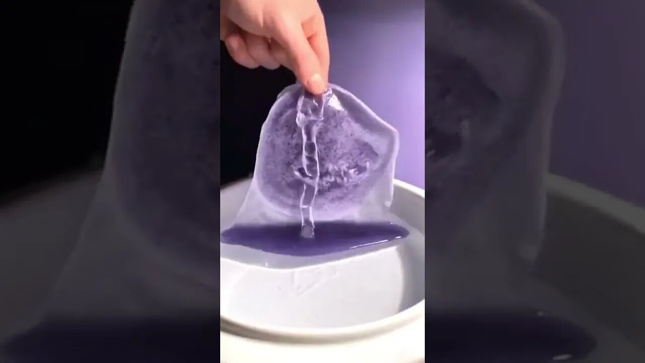 Pulling wet fabric