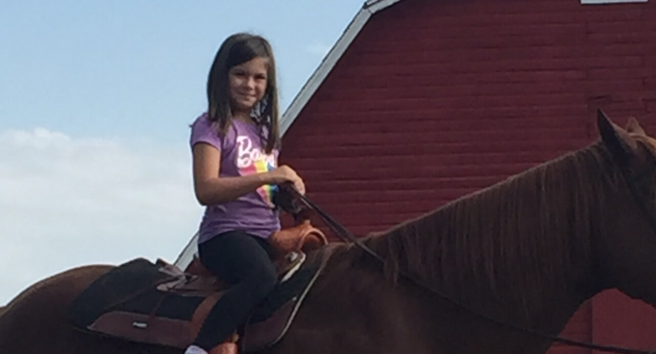 First time on a horse