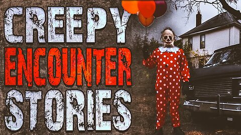 True Creepy Encounter Stories To Help You Fall Asleep | Rain Sounds