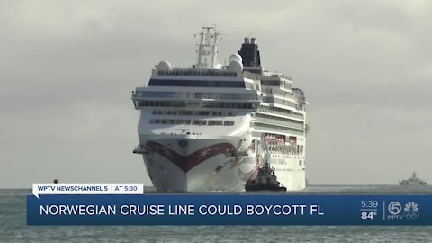 Cruise giant Norwegian threatens to skip Florida's ports