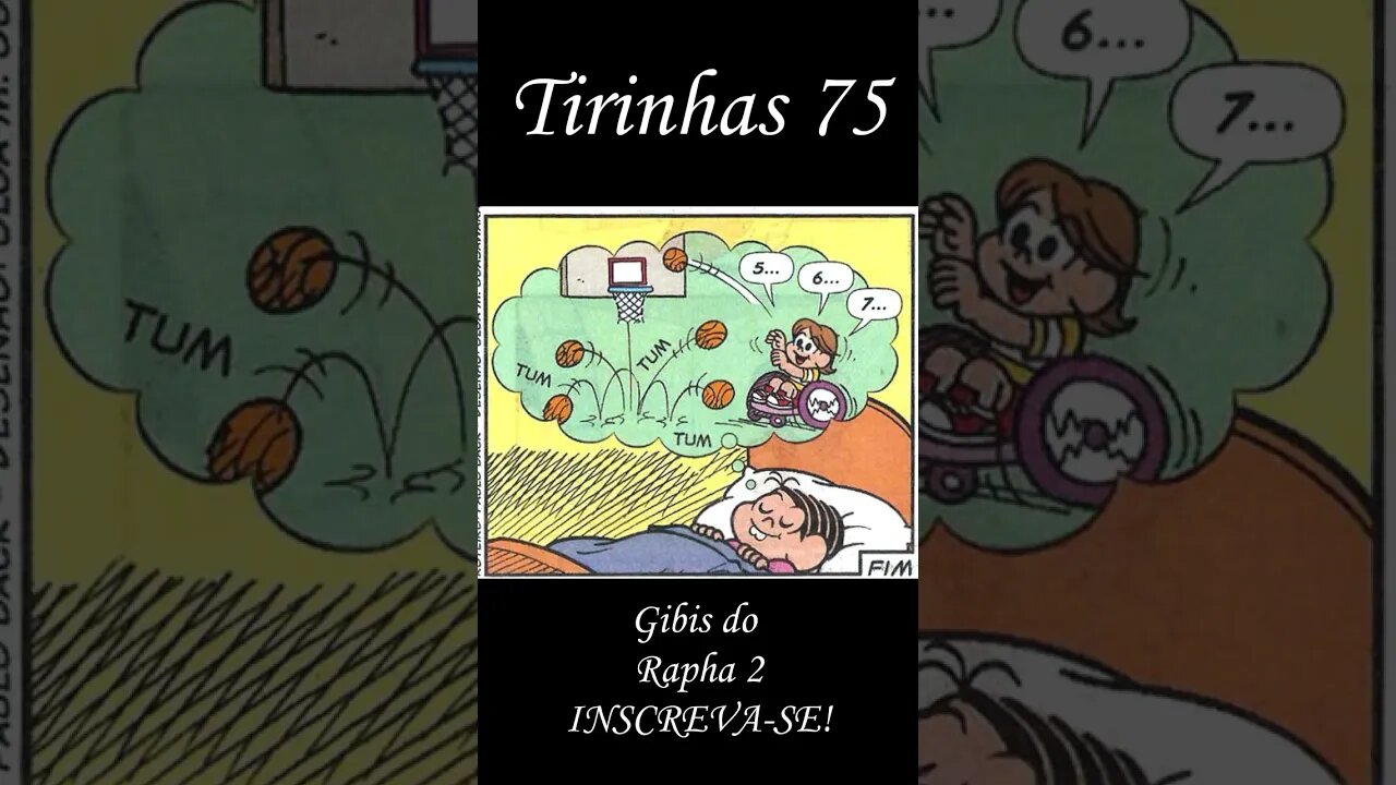 Tirinhas da Turma da Mônica nº 75 | Gibis do Rapha 2