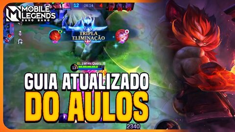 [ATUALIZADO] COMO JOGAR DE AULUS | COMBO, BUILD E EMBLEMAS | MLBB