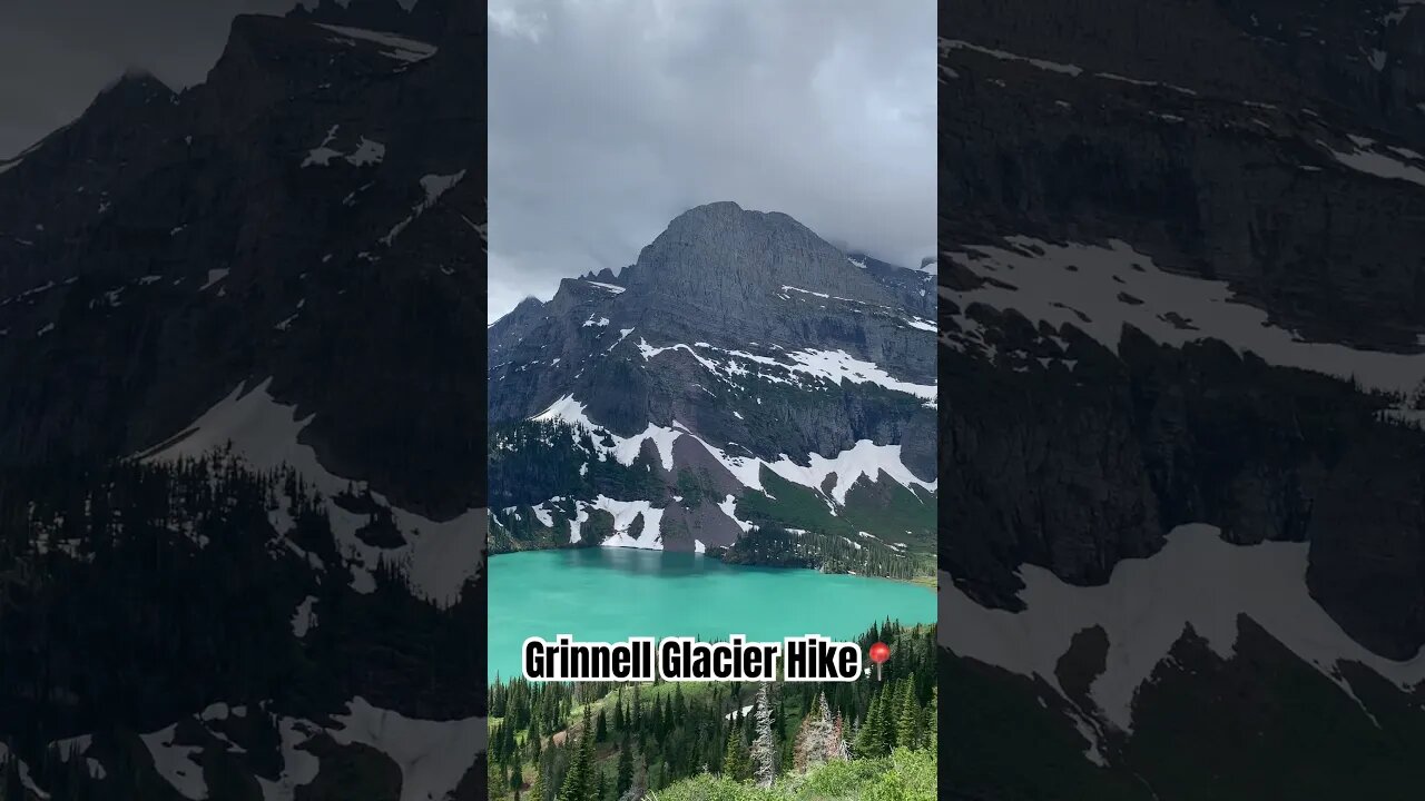 The Best Hike in America | Glacier National Park 📍#shorts #short