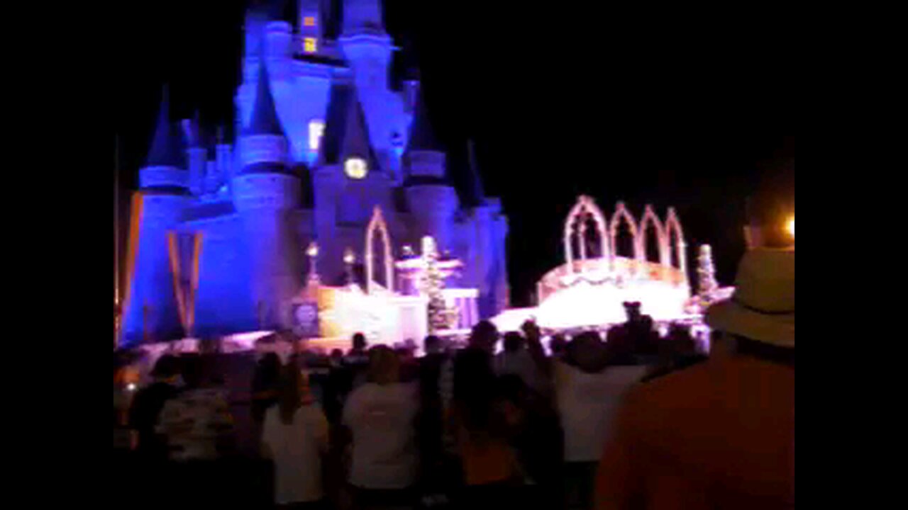 Cinderella Castle Lighting