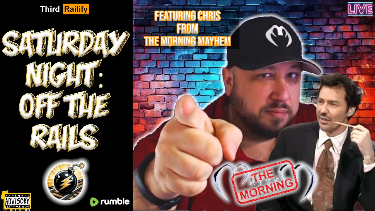 Saturday Night: OFF THE RAILS #61 | Hockey Flasher, Murdered Texas Girl, Illegal Alien Cops?