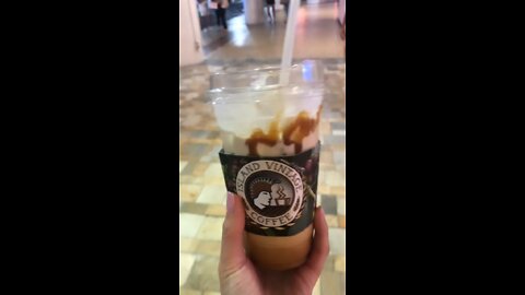 Island vintage iced coffee