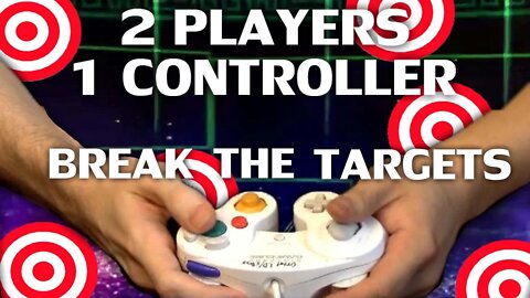 2 Players, 1 Controller Challenge - Break the Targets