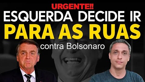 In Brazil, the Left decides to take to the streets against Bolsonaro, let's spread the word lol