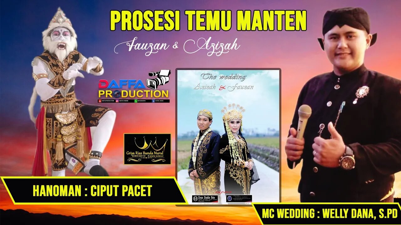 Prosesi Adat Jawa temu Manten fauzan & azizqh