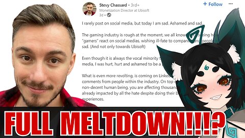 Ubisoft Director LinkedIn Meltdown / Reaction