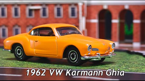 1962 VW Karmann Ghia - (Matchbox HLM70 MB1394)