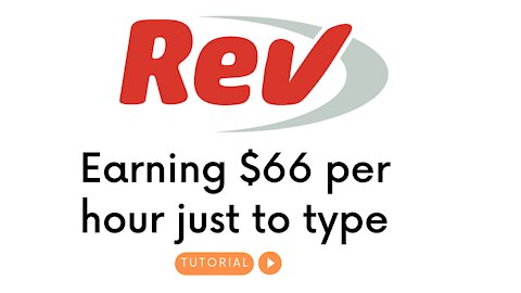 The Quickest & Easiest Way To $66 EARN PER HOUR WITH REV.COM