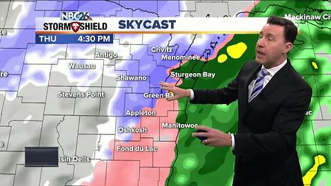 Michael Fish's NBC26 Storm Shield forecast