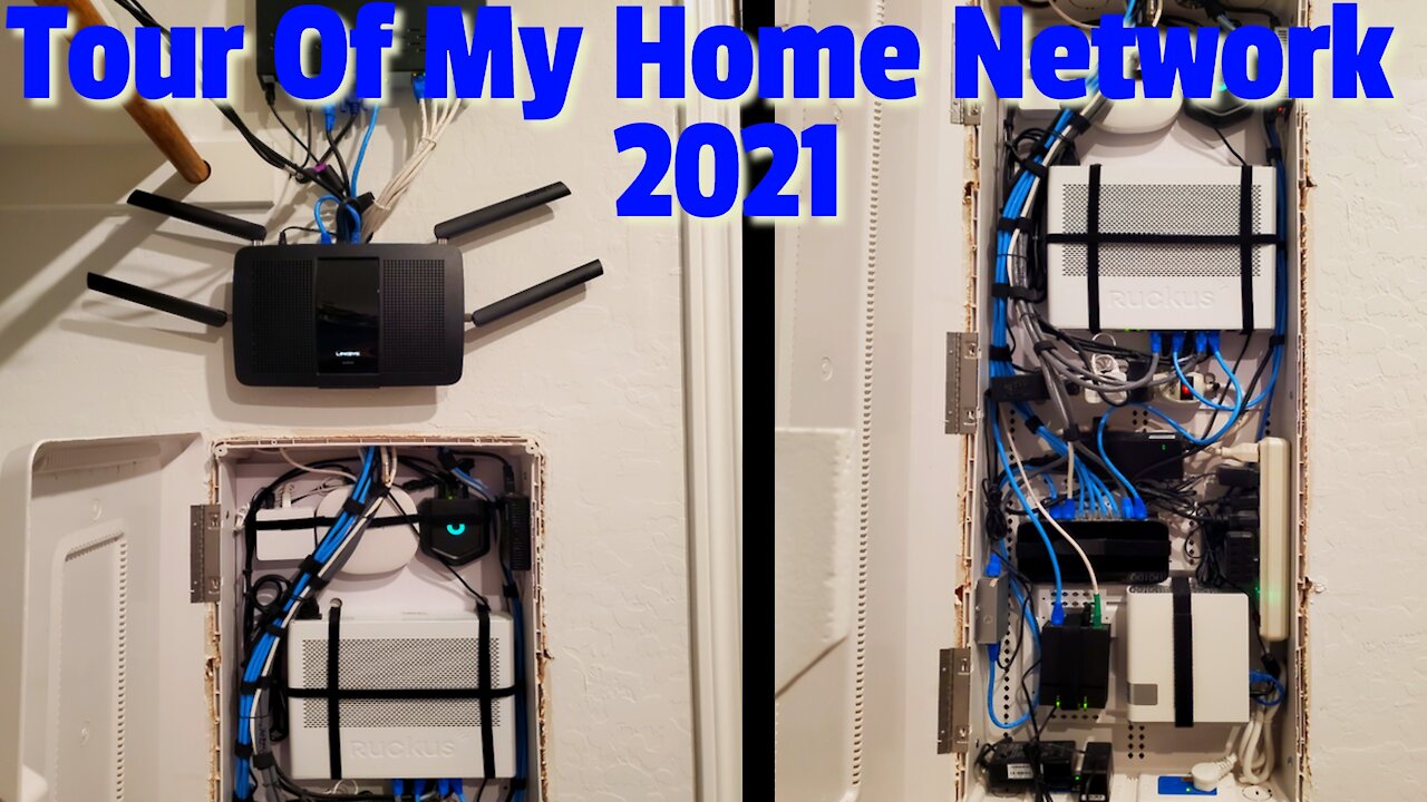 Tour Of My Home Network - Ultimate Network 2021