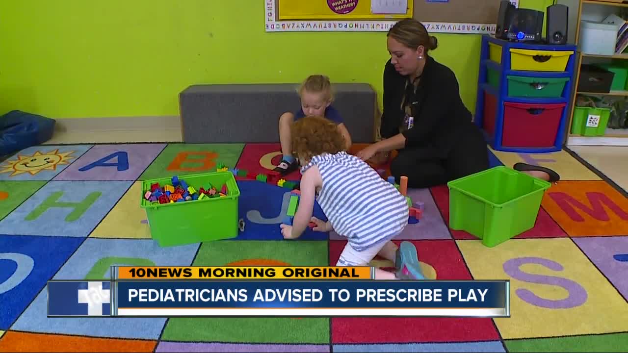 Doctors may begin prescribing play to children