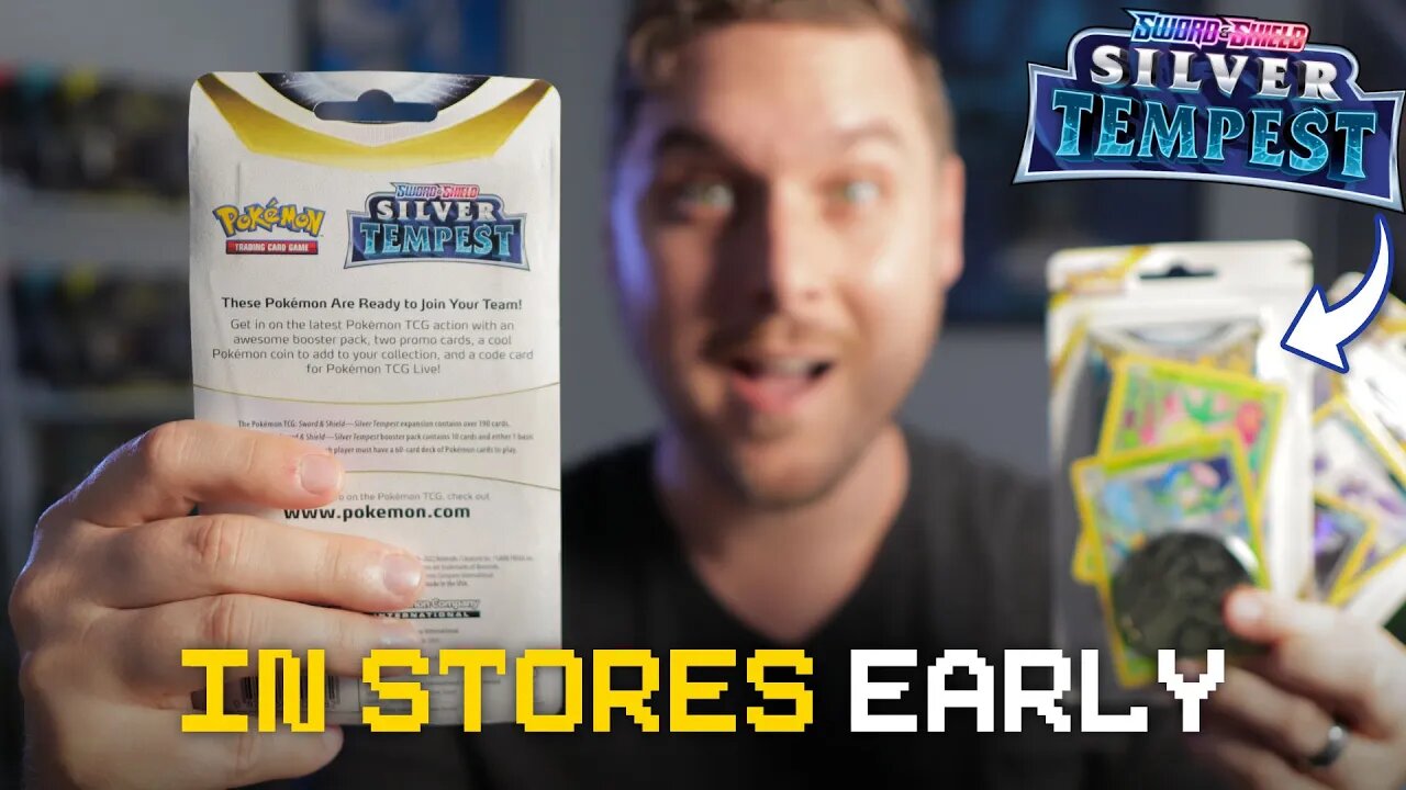 Pokémon: Silver Tempest in stores EARLY! (Pokemon Card Hunting)