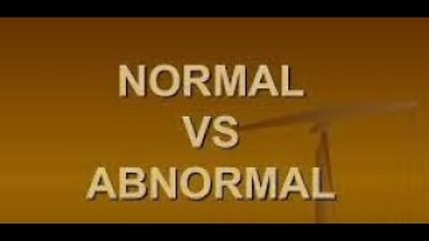 Morne Swart - Normal Vs Abnormal