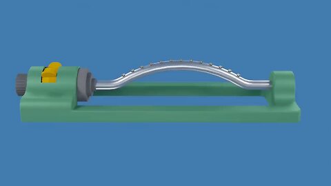 How a oscillating sprinkler works