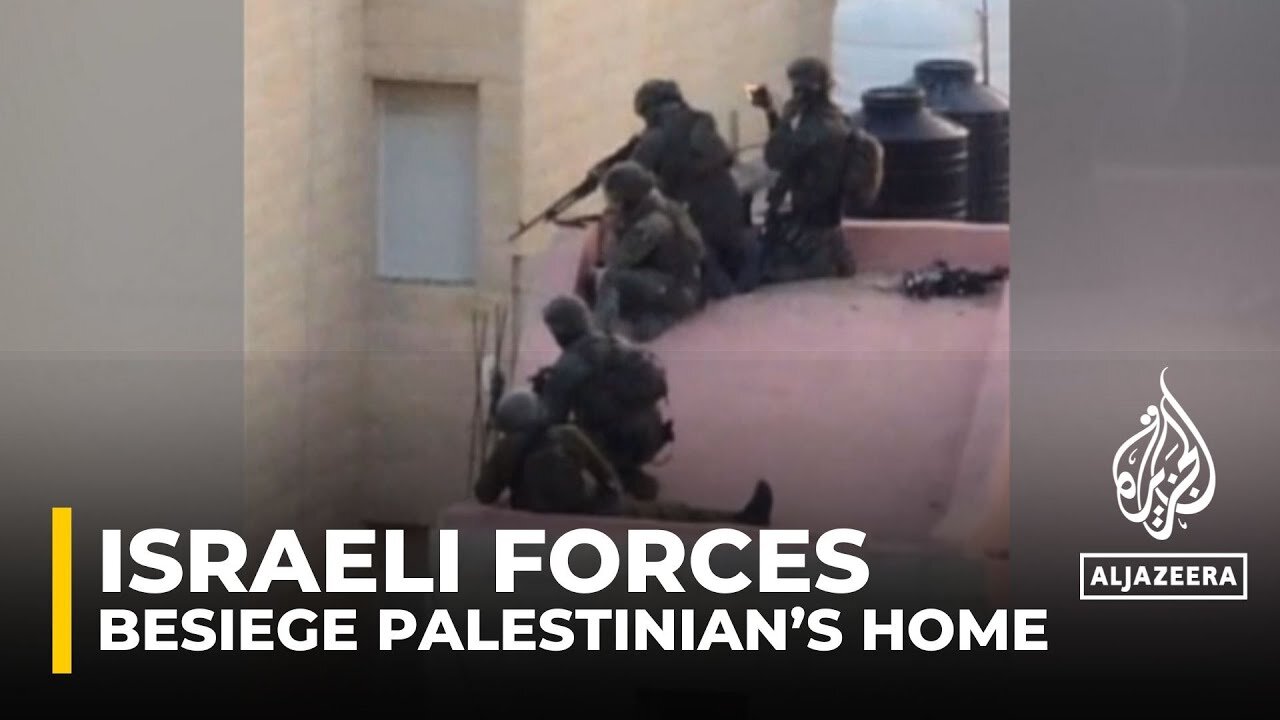 Israeli forces have besieged a Palestinian home in the town of Abu Dis, in Occupied West Bank